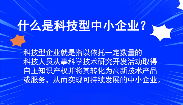 科技型中小企业