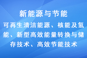 国家重点支持的高新（新能源与节能）技术领域有哪些？