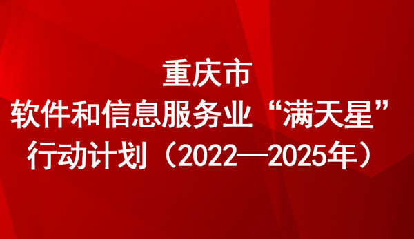 软件和信息服务业满天星行动计划