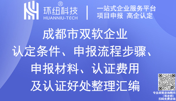 成都双软企业认定